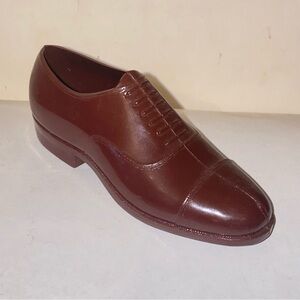 Vintage Brown Hard Plastic Roblee Salesman Sample Miniature Shoe